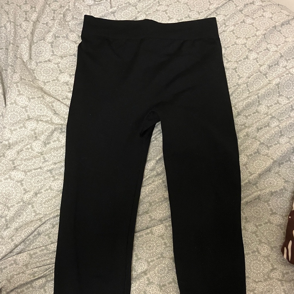 Women’s Black Leggings Warm